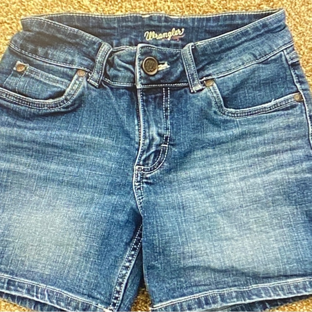 Wrangler Women's Classic Blue Jean Shorts